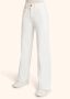 Kiton Slim Fit Hoge Taille Katoenen Jeans White Dames - Thumbnail 2