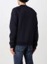 Kiton Stijlvolle Heren Crew Neck Sweatshirt Blauw Heren - Thumbnail 2
