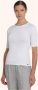 Kiton T-shirt met Ronde Hals en Korte Mouwen en Zakdetails White Dames - Thumbnail 2