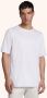 Kiton Glanzend wit katoenen T-shirt White Heren - Thumbnail 2