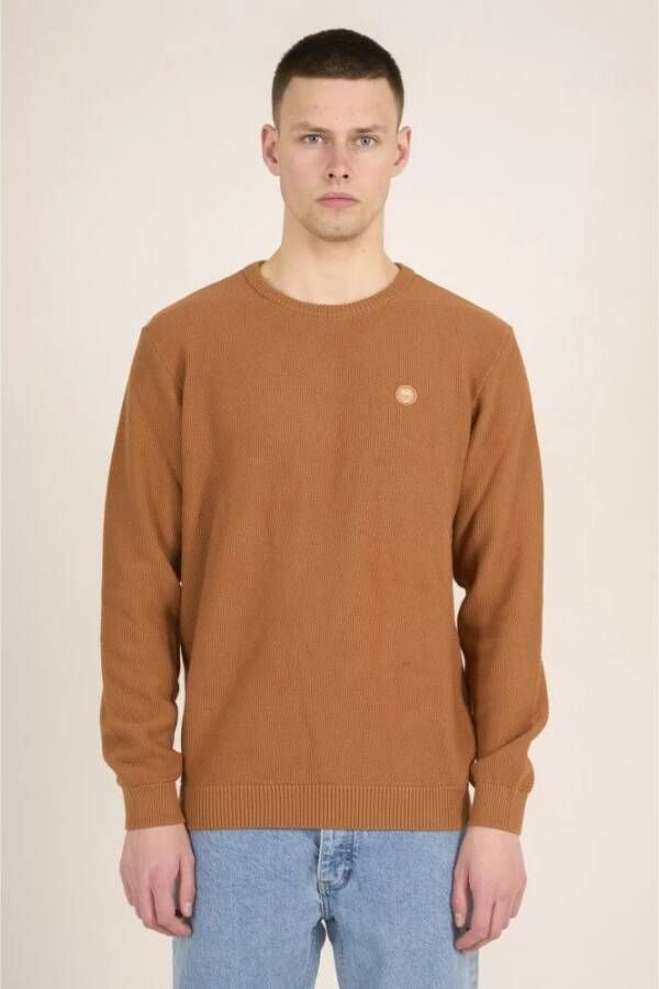 KnowledgeCotton Apparel Sweater Bruin - Foto 2