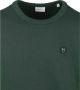 KnowledgeCotton Apparel Sweater Donkergroen - Thumbnail 2