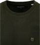 Knowledge Cotton Apparel KnowledgeCotton Apparel T-shirt Donkergroen Groen Heren - Thumbnail 2
