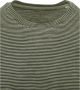 Knowledge Cotton Apparel KnowledgeCotton Apparel T-shirt Strepen Groen Heren - Thumbnail 3