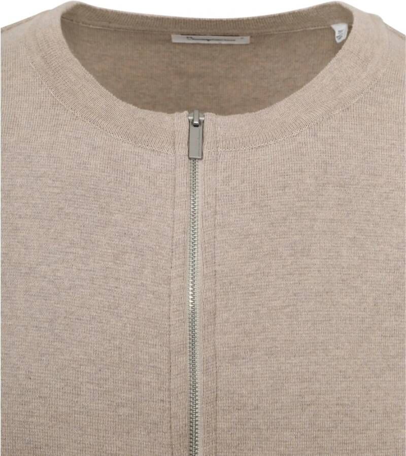 Knowledge Cotton Apparel KnowledgeCotton Apparel Vest Beige Heren