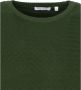 KnowledgeCotton Apparel Trui Waves Donkergroen - Thumbnail 2