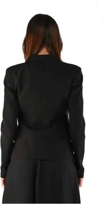 Kocca Korte Formele Blazer voor Vrouwen Zwart Dames