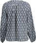 Kocca Blauwe Polyester Shirt met Lange Mouwen Multicolor Dames - Thumbnail 2
