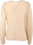 Kocca Wollen Gebreide Trui Beige Dames - Thumbnail 2