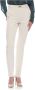 Kocca Polyester Sigaretbroek met Gouden Detail Beige Dames - Thumbnail 2