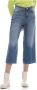 Kocca Wijde hoge taille jeans Blauw Dames - Thumbnail 2