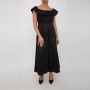 Kocca Stijlvol Comfort Jumpsuit Zwart Dames - Thumbnail 2