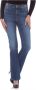 Kocca Rechte jeans met metalen gesp Blauw Dames - Thumbnail 2