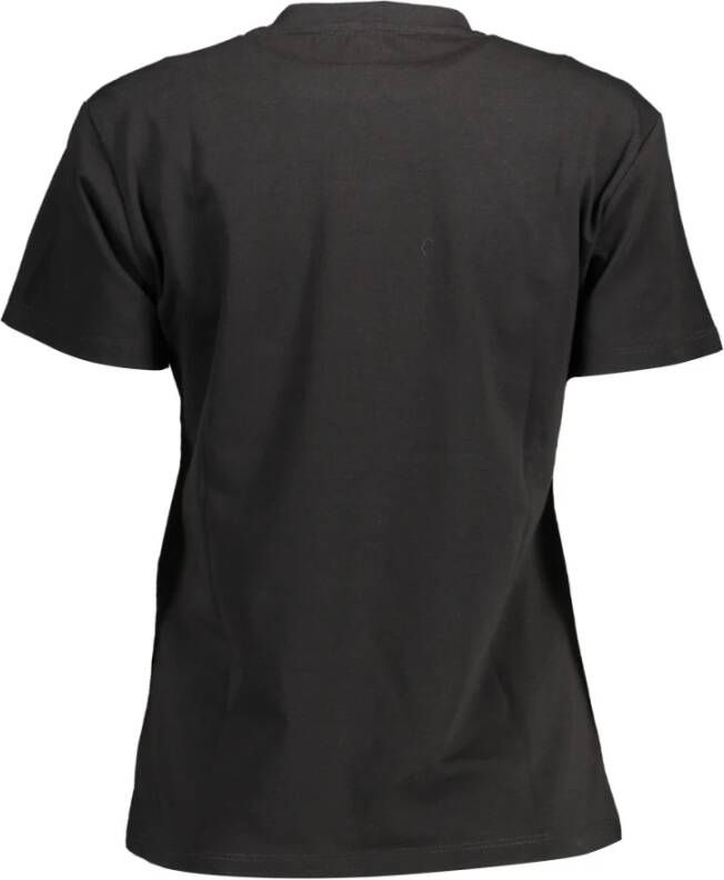 Kocca Stijlvol Zwart Tops T-Shirt Zwart Dames