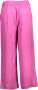 Kocca Wijde broek met elastische tailleband Roze Dames - Thumbnail 2