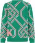 Koché Round-neck Knitwear Groen Dames - Thumbnail 2