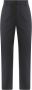 Krizia Cropped Trousers Zwart Dames - Thumbnail 2