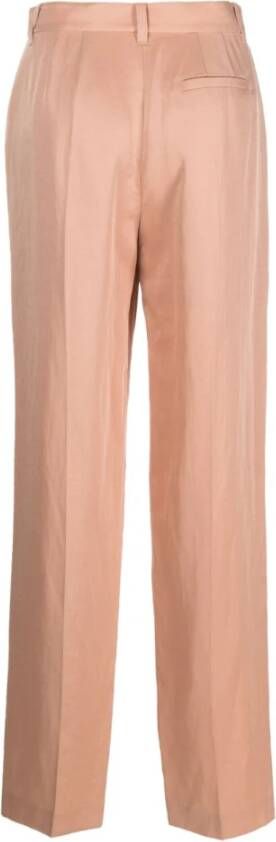 Krizia Straight Trousers Roze Dames