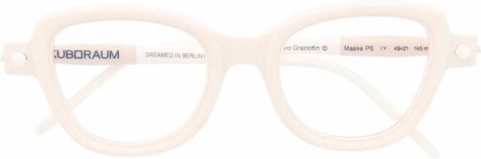 Kuboraum P5 IY Optical Frame Beige Dames
