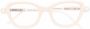 Kuboraum Witte Optische Bril voor Dagelijks Gebruik Beige Dames - Thumbnail 2
