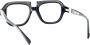 Kuboraum Unieke Masker Bril Black Unisex - Thumbnail 2