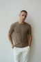 Kultivate T-shirt- Kltv TS Victor S S R-N Bruin Heren - Thumbnail 2