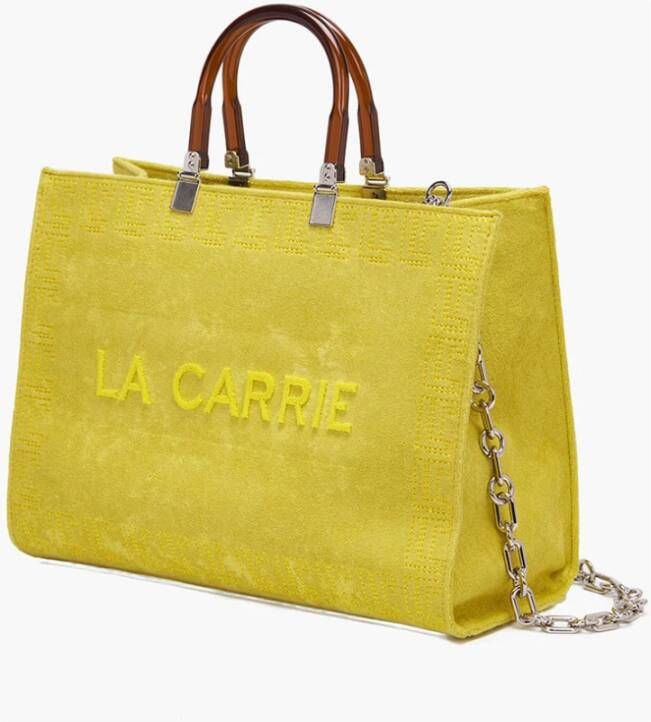 La Carrie Handbags Geel Dames