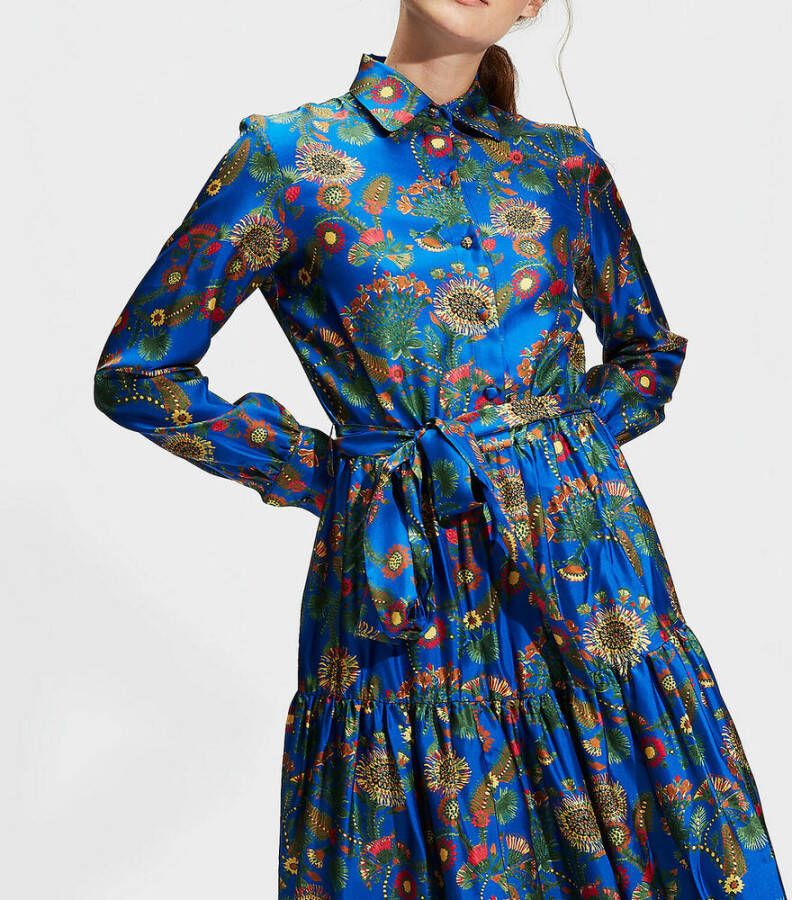 La DoubleJ Bellini -jurk Blauw Dames