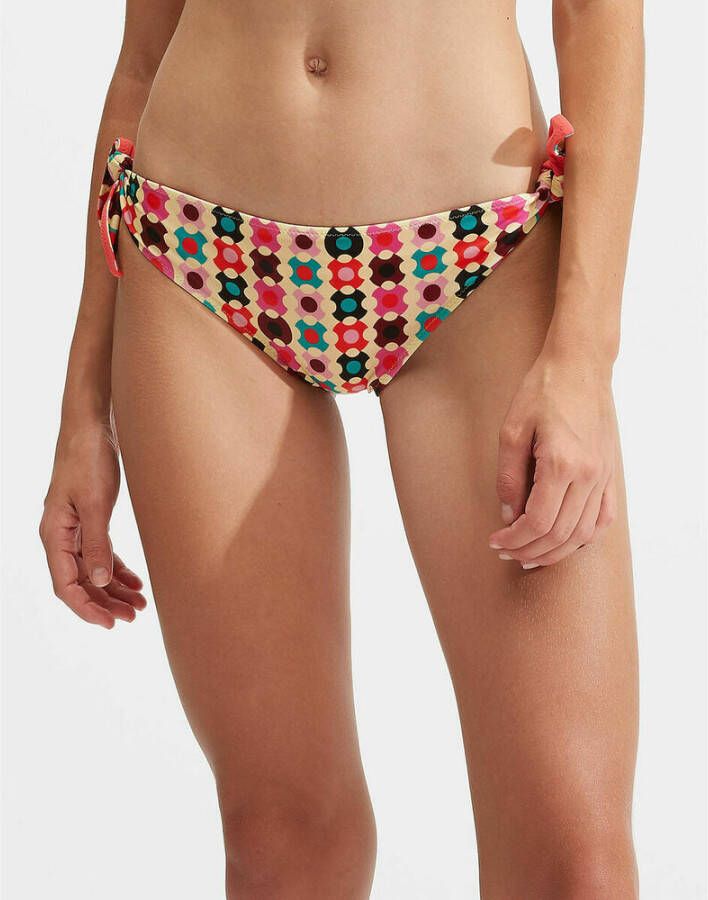 La DoubleJ Omkeerbare Bow Briefs Dames Bikini Badkleding Oranje Dames