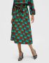 La DoubleJ Sardegna Wollen Rok Groen Dames - Thumbnail 3
