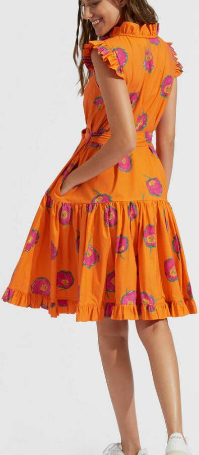 La DoubleJ Short and Sassy Dress Oranje Dames