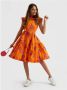 La DoubleJ Short and Sassy Dress Oranje Dames - Thumbnail 3
