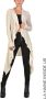 La Haine Inside Us Cardigans Beige Dames - Thumbnail 2