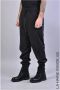 La Haine Inside Us Hoogwaardige broek met verstelbare taille Zwart Heren - Thumbnail 2