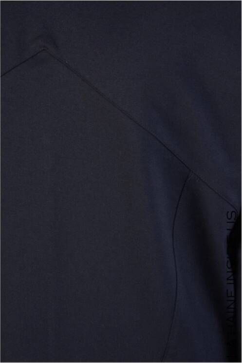 La Haine Inside Us Stijlvolle Oversized Trui met Decoratieve Stiksels Black Heren
