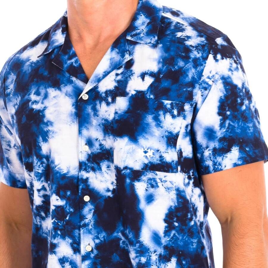 LA MARTINA Casual Shirts Blauw Heren