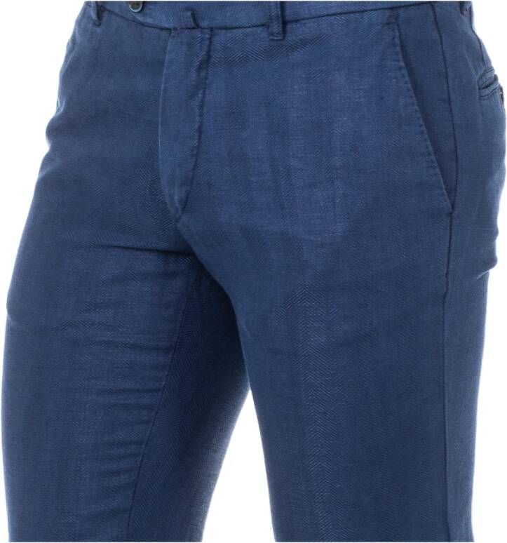LA MARTINA Chino Blauw Heren