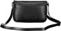 LA MARTINA Elegante zwarte schoudertas met contrasterende details Black Dames - Thumbnail 2