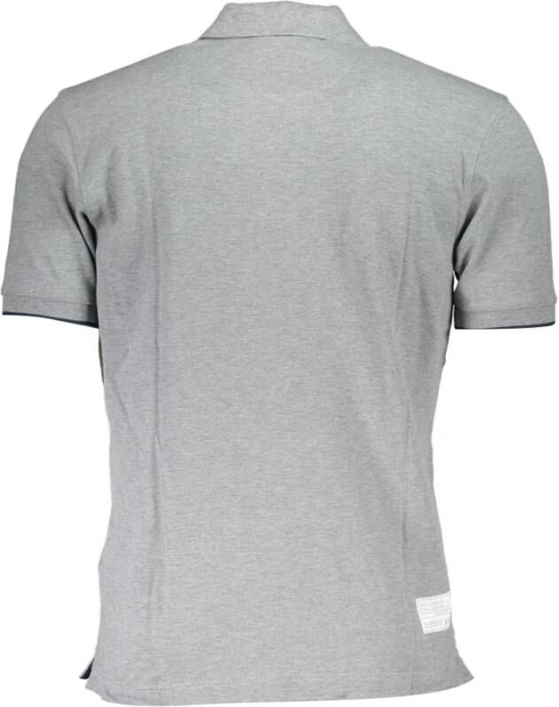 LA MARTINA Gray Polo Shirt Grijs Heren