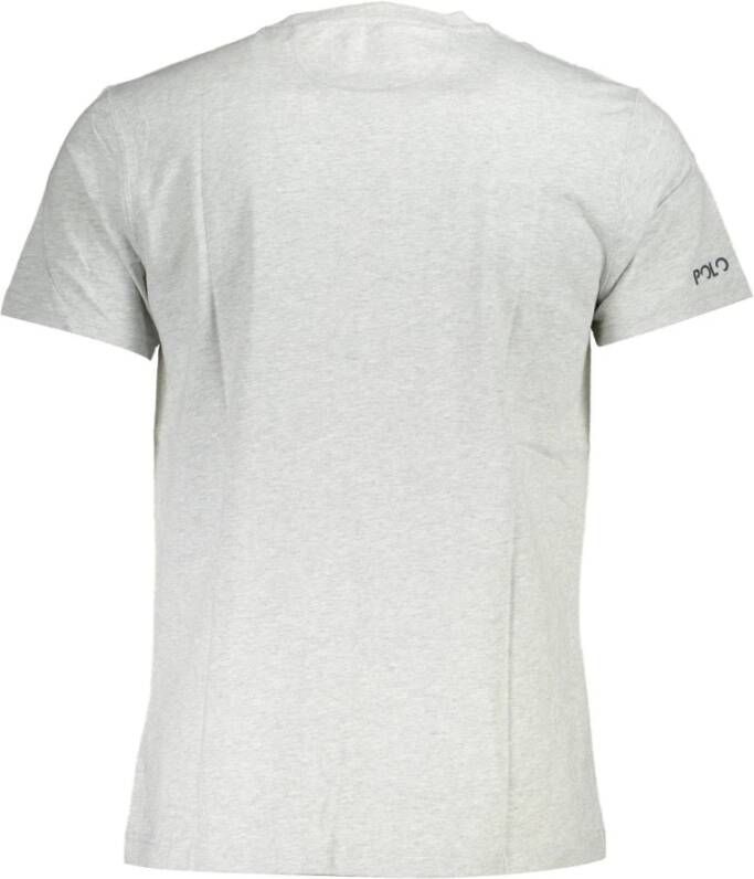 LA MARTINA Gray T-Shirt Grijs Heren