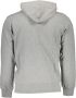 LA MARTINA Sweater Fleece Hoodie met Volledige Rits Voor Heren Grijs - Thumbnail 2