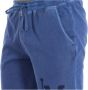 LA MARTINA Groene Katoenen Sportshorts Blue Heren - Thumbnail 1