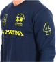LA MARTINA Groene Sweatshirt met Ronde Hals en Geborduurd Logo Blue Heren - Thumbnail 2