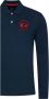 LA MARTINA Elegante Polo met Lange Mouwen en Contrasterende Details Blue Heren - Thumbnail 2