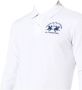 LA MARTINA Elegante polo met lange mouwen en contrastdetail White Heren - Thumbnail 2