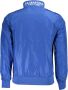 LA MARTINA Blauwe Polyester Jas met Borduursel en Print Blue Heren - Thumbnail 2