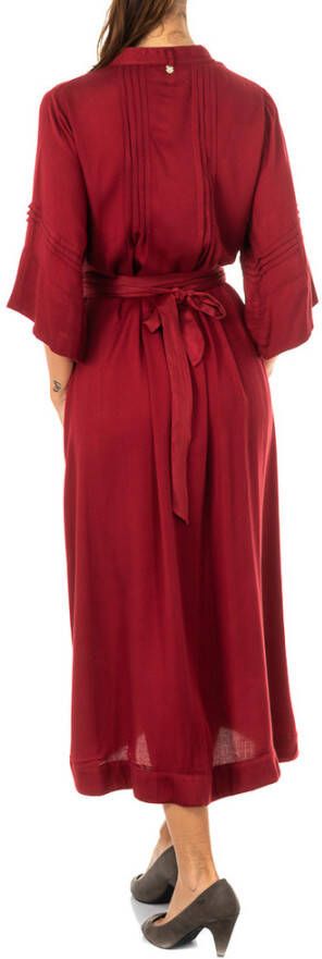 LA MARTINA Midi -jurken Rood Dames