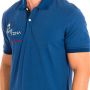 LA MARTINA Polo Shirts Blauw Heren - Thumbnail 2