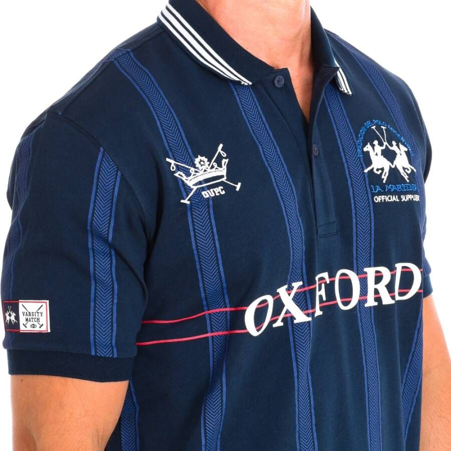 LA MARTINA Polo Shirts Blauw Heren