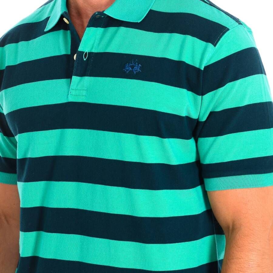 LA MARTINA Polo Shirts Groen Heren